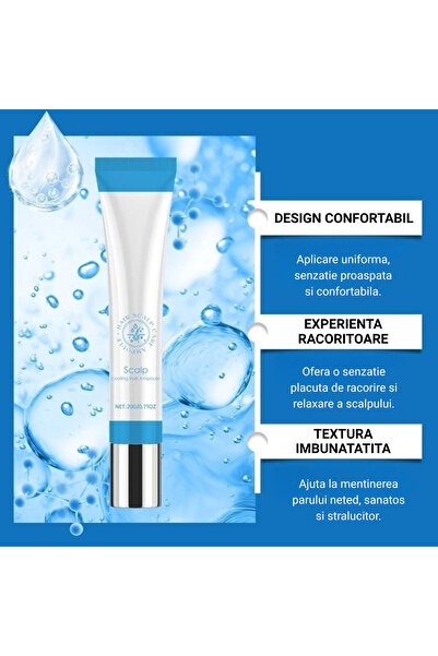OEM Ser răcoritor pentru scalp cu roll-on 20 ml, hidratant, calmant, unisex