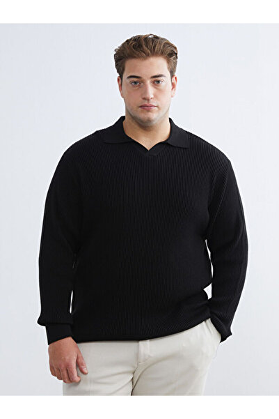 LC Waikiki Sparkling Choices by Shining Store Devrik Roba Collar Men's Knitwe...