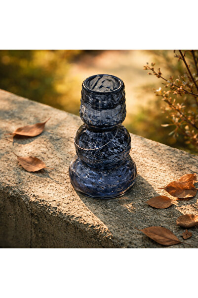 English Home Stars Şamdan 13 CM mavi