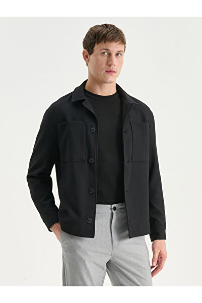 LC Waikiki Sparkling Choices from Shining Store Shirt Roba Collar Men's Jacket