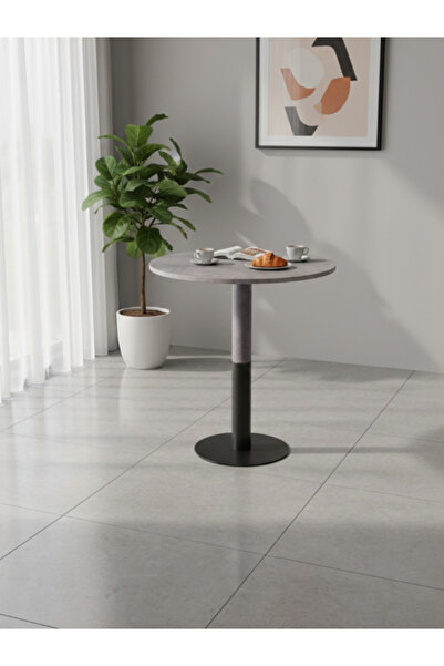 Bec4 Modern round melamine wood table