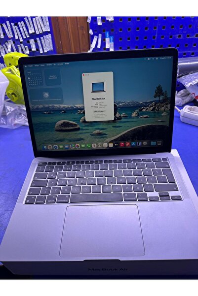 KYNC MacBook Air M1 Çip 8GB 256GB SSD macOS 13" QHD Taşınabilir Uzay Grisi MG...