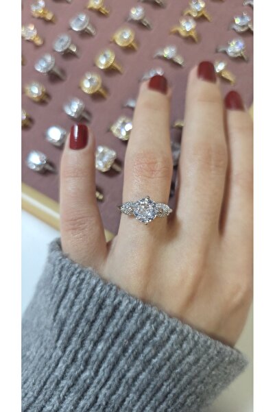 ARTEMİSİA خاتم نسائي بتصميم فاخر ومضيء بلونين قابل للتعديل بدون رقم