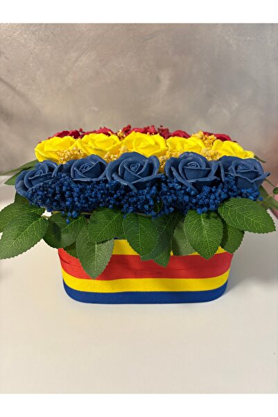 Handmade Tricolor floral arrangement