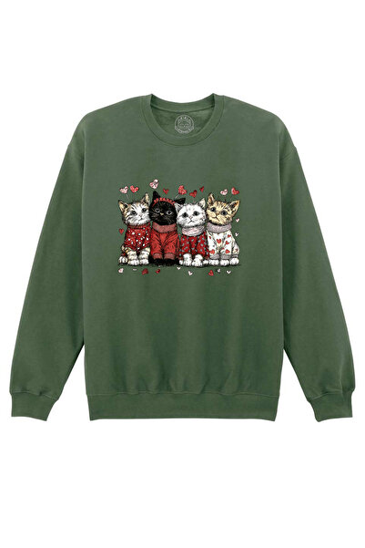 Cu Pisici Bluza Printata-Love Has Paws, Unisex, Valentine's Day