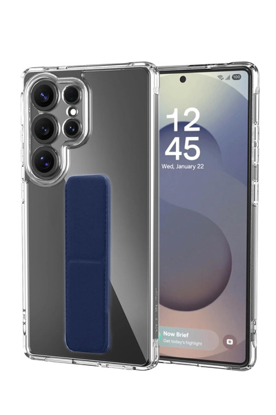 Wtech Samsung Galaxy S26 Ultra 5G 2026 TPU Hand Grip Air Pillow Case Cover