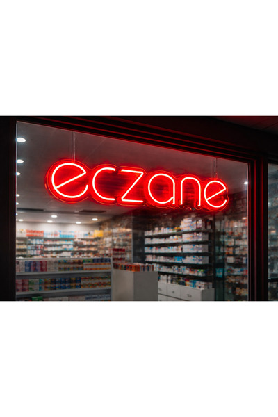 Prime Neon Eczane neon tabela 70 cm adaptör dahil