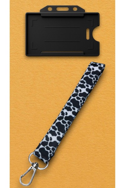 chic crazze Animal Patterned Bag Accessory Phone Strap Keychain Set of 2 Name...