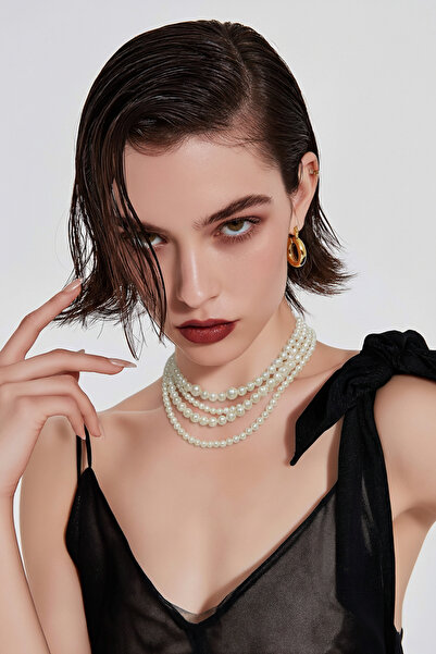 Koton Sıralı İncili Kolye