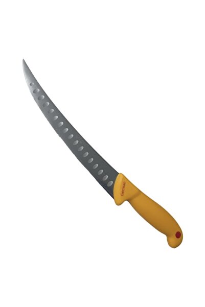 Rovitech Knife with grooves blade 19 cm, yellow, TS-31332