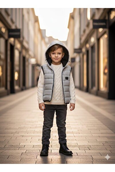 BEGONYA BEBECE KIDS سترة كابسونلو مقاومة للماء مع خاصية طرد الماء ومدعمة بالأ...