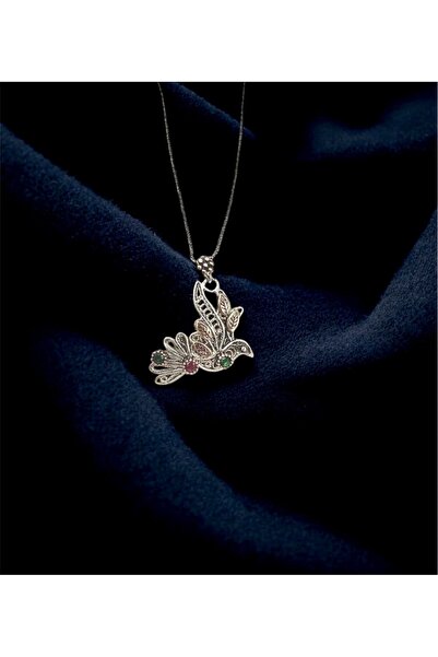 MİR GÜMÜŞ 925 ayar gümüş telkari kolye