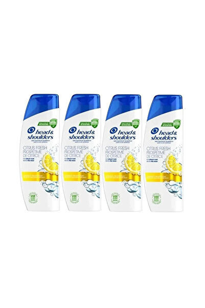 Head & Shoulders Set 4 X Citrus Shampoo, 200 ml