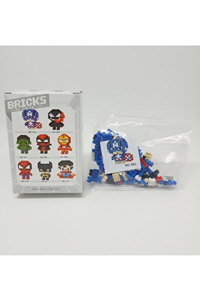 dogadastore Bricks Kaptan Amerika