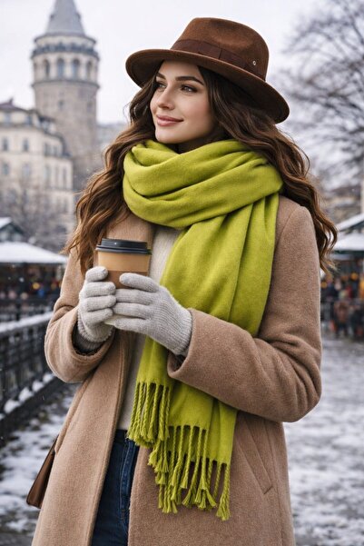 Nilbutik Premium Soft Boucle Scarf