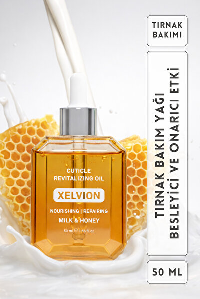 XELVION BEAUTY Tırnak ve Tırnak Eti Bakım Yağı, Besleyici, Onarıcı ve Güçlend...