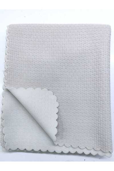 POYRAZ HOME Örme Kumaş Süngerli Kaymaz Koltuk Çekyat Örtüsü -Taş-