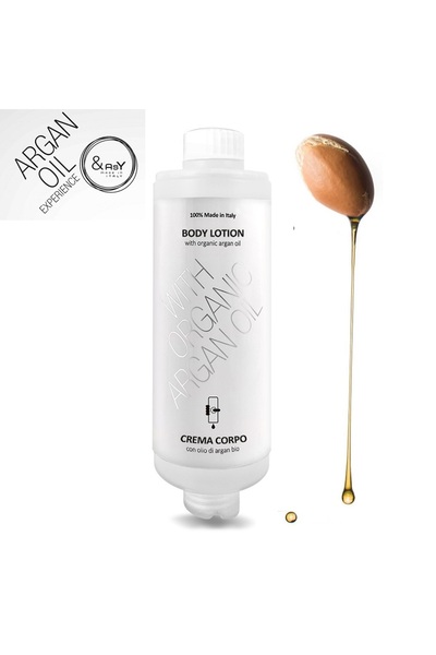 Easy Body Cream with Argan Oil 320 ml, in Press & Wash dispenser