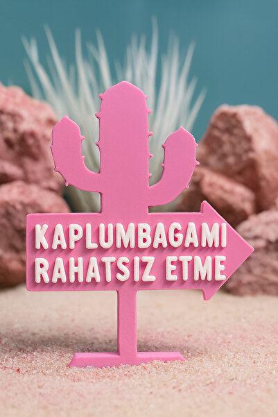 MD×DEKO Kaplumbaga Bahçesi için Kaplumbağamı Rahatsız Etme Dekoru ( Karma Ren...