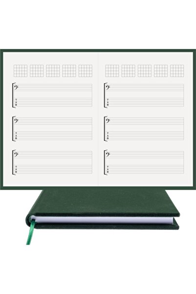 BİDEFTER Guitar Notepad – Fa-Tab Key, Tuned - 100% Handmade, 2026 Collection ...