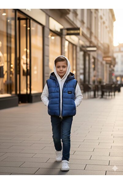 BEGONYA BEBECE KIDS سترة كابسونلو مقاومة للماء مع خاصية مقاومة الماء ومعززة ب...