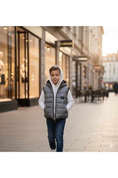 BEGONYA BEBECE KIDS سترة كابسونلو مقاومة للماء مع خاصية مقاومة الماء ومعززة ب...