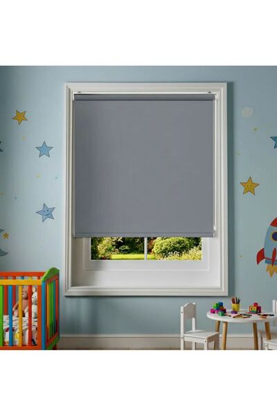 BARON İTHAL MAT KETEN STOR - (ALÜMİNYUM KASA VE BORU) - PRATİK METAL AYAKLARI...