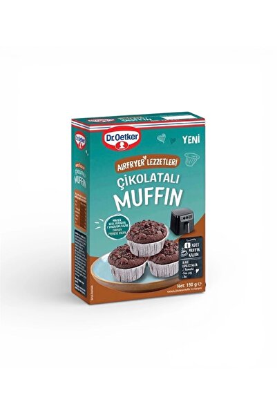 Dr. Oetker Airfryer Serisi Çikolatalı Muffin 190 Gr