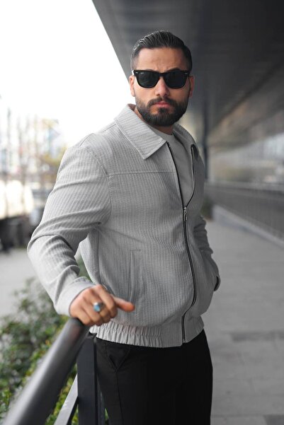 Helen Goods سترة موسمية للرجال من القماش المحبوك للموسم الجديد