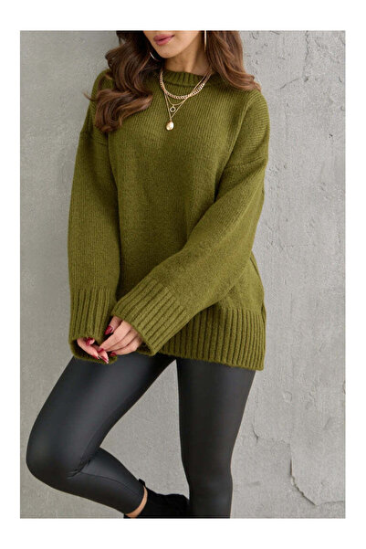 Trend Marfa Women's Crew Neck Knitwear Sweater