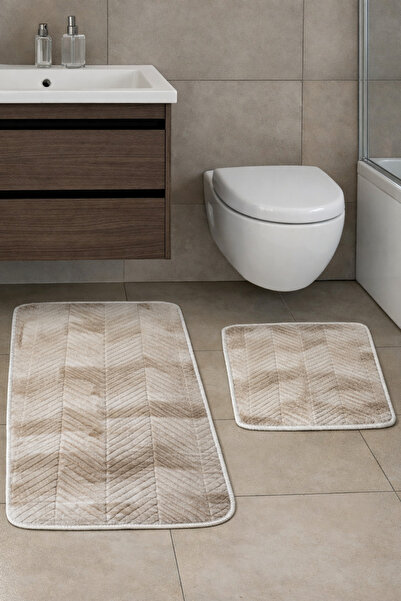 MUK's Non-Slip Base, Washable, Dust and Stain Resistant, Set of 2 Toilet Seat...