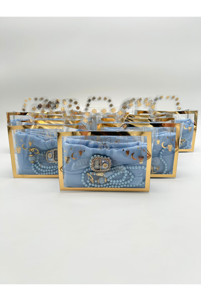 LenaToptan 10 Ramadan-Themed Items in a Bag Including a Fringed Cover, Prayer...