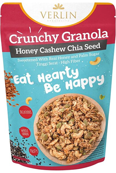 NOLA Verlin Specialite Crunchy Granola with Honey, Cashew & Chia Seed