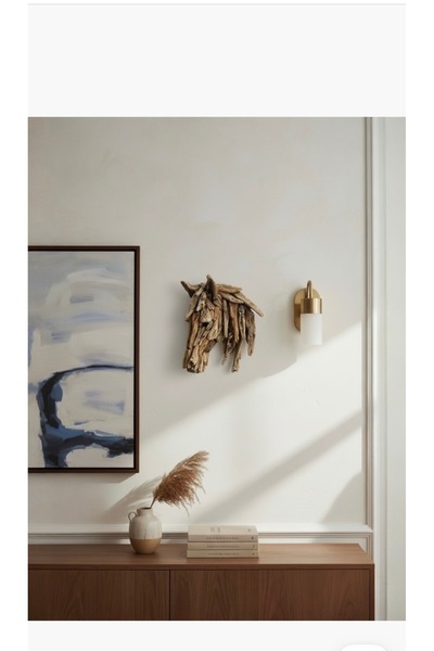 PANALI Dekoratif At Kafası Heykeli Hediyelik Obje