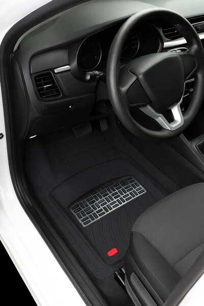 Zeyno Ticaret Peugeot 206 HB 2011 3D 5 Parça 3,5 Cm Havuzlu Oto Paspas Siyah ...