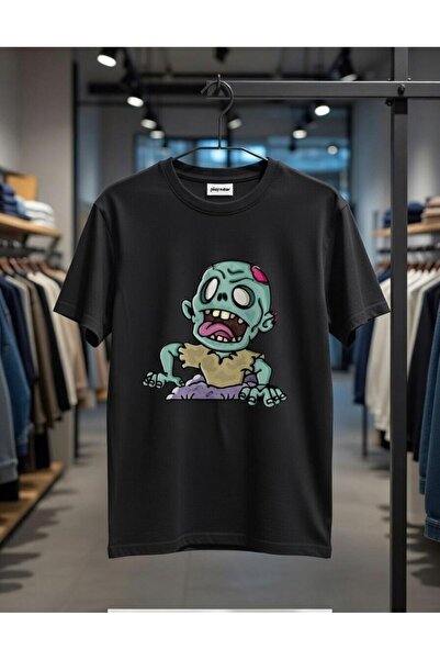 playwear PLAY WEAR Tricou unisex cu imprimeu TONGUE MONSTER, cu decolteu rotund