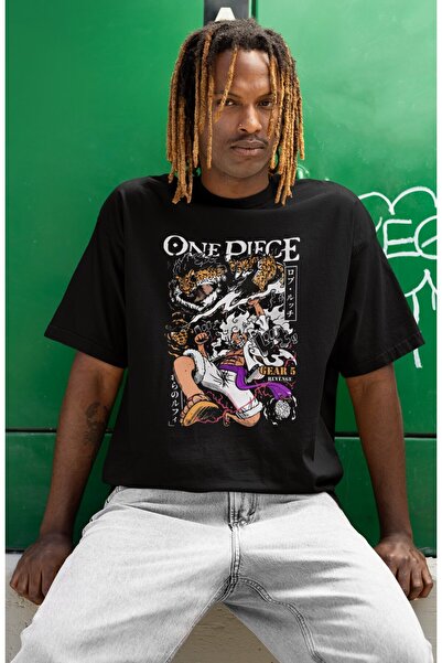 SEVBANO Monkey D. Luffy Gear 5 Revenge Printed Unisex Oversize Anime Series C...