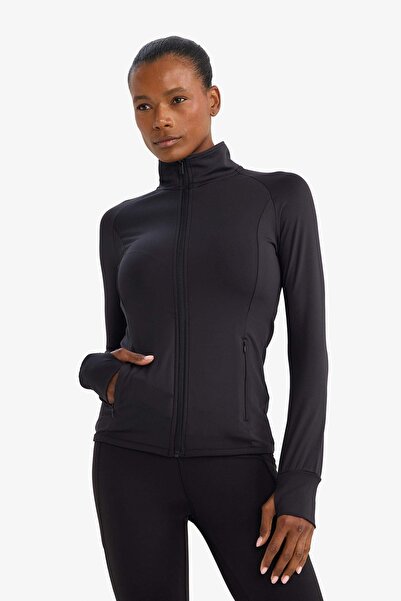 DeFacto Hanorac de damă B3985AX/BK81 NEGRU