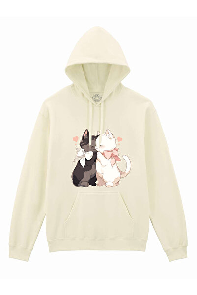 Cu Pisici Printed sweatshirt-Love, Unisex, Valentine's Day