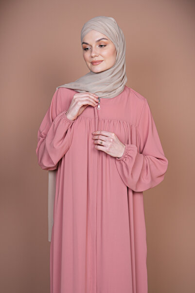 lunaferace Yavru Ağzı, Medine İpeği, ZERA Model Ferace Elbise, Robalı ve Boyd...