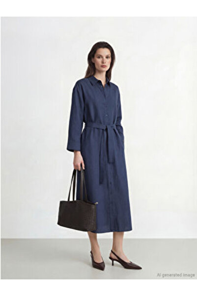 LC Waikiki Λιτό φόρεμα - Πολύχρωμο - Πουκάμισο φόρεμα