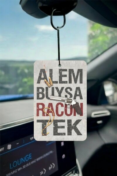 PROMOSYONİK Alem Buysa Racon Tek Tasarımlı Oto Kokusu