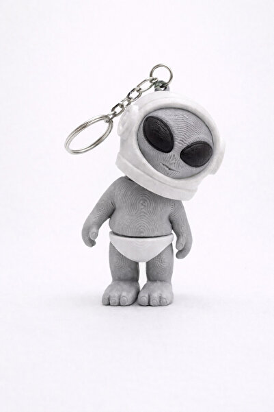 Vescarri Flexible Alien Keychain