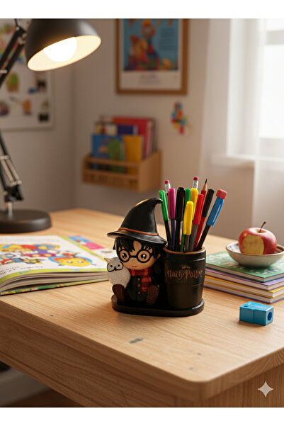 MK DECO STUDIO Kalemlik, Büyücü Çocuk Kalemlik, Harry Potter Kalemlik, Hediye...