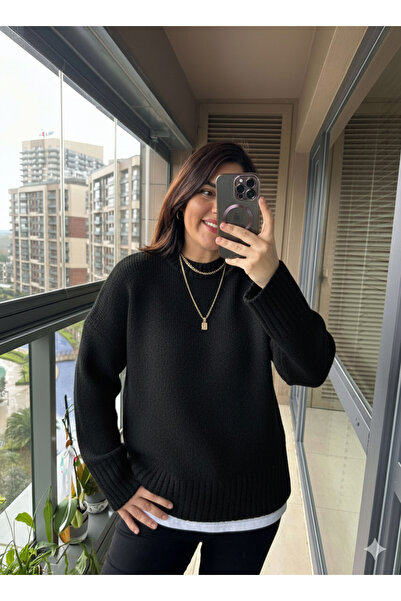 Trend Marfa Women's Crew Neck Knitwear Sweater