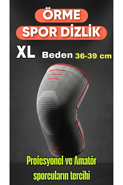 Veltomed XL BEDEN 3D Örme Sporcu Dizlik Ağrı Azaltıcı Diz Koruyucu Nefes Alab...