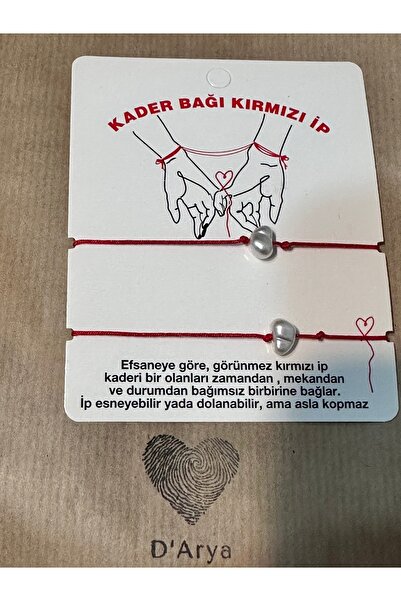Darya Dd687 Fate Bond Red String Friendship Bracelet Set