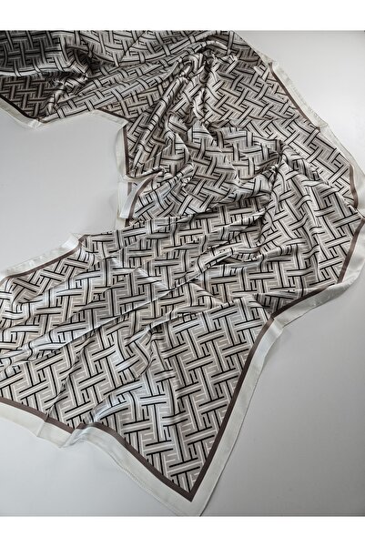 Shiva Scarfs Premium F Pattern Voile Silk Shawl Silk Scarfs Shawl Hijab Foulard