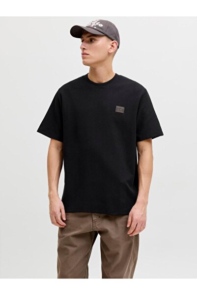 Jack & Jones Jjdaytona Tee Ss Crew Neck Sn Black