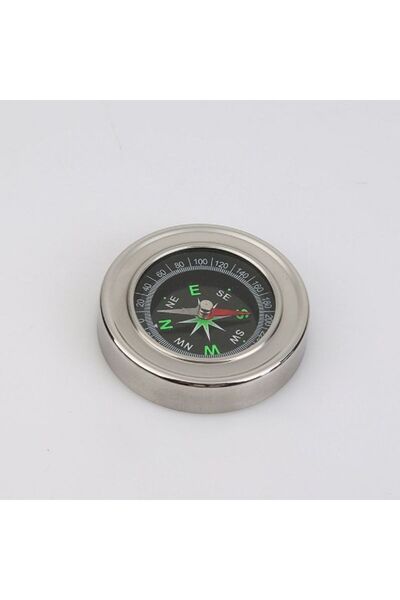 ForWhat 80mm Metal Oval Case Professional Compass for Office Home Office Camp...